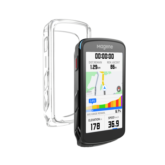 Carcasa TPU Magene para ciclocomputador