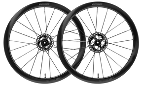 FULL CARBON CLINCHER / 44MM / 2:1 / DISC BRAKE / BLACK RAW44 SPOKE SET FFWD LLANTAS RUEDAS