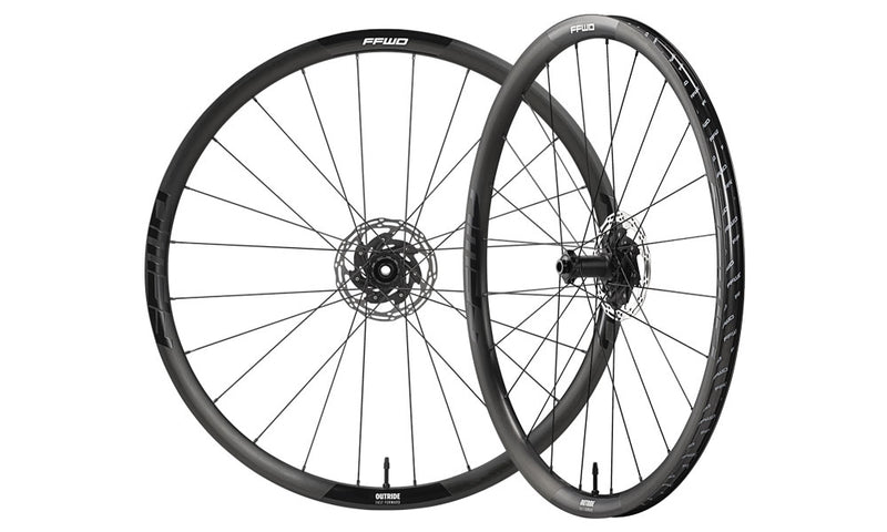 FFWD | OUTRIDE FULL ALLOY CLINCHER / 30MM / 2:1 / DISC BRAKE / BLACK - Imagen 2