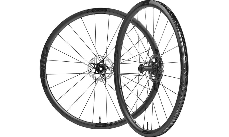 FFWD | RAW33 FULL CARBON CLINCHER / 33MM / 2:1 / DISC BRAKE / BLACK - Imagen 3
