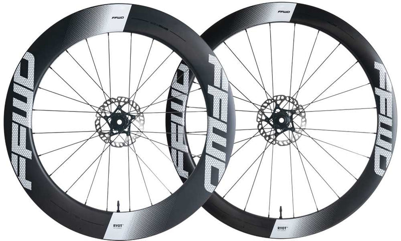 FFWD | RYOT55/77 COMBO FULL CARBON CLINCHER / 55-77MM / 2:1 / DISC BRAKE / BLACK SET FFWD LLANTAS RUEDAS - Imagen 2